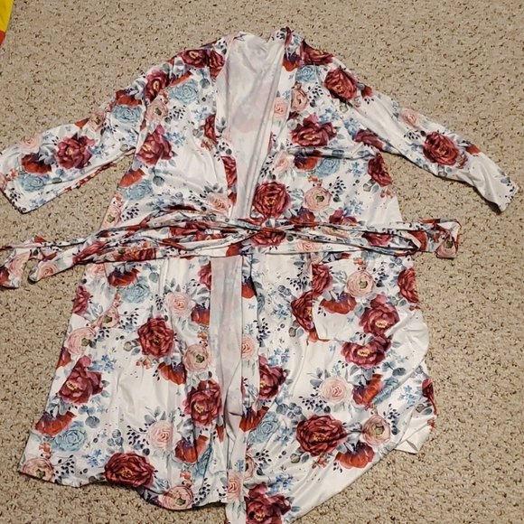 Other - Robe with matching swaddle
